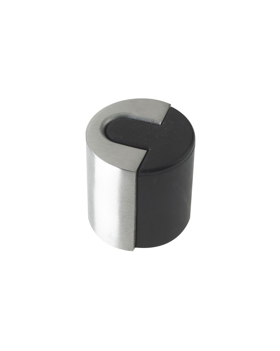 Zoo Hardware ZAS86-PCW Door Stop Floor Mounted - Round - Powder Coated Matt White