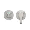 Zoo Hardware Disabled Turn and HEX Release with Indicator on 52mm rose- Push On Cover - 5mm spindle - Grade 304 ZCS006ISS-HEX