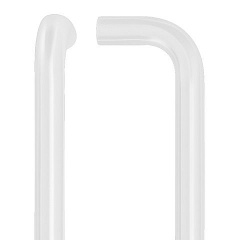 Zoo Hardware ZCSD300-PCW 19mm X 300mm Bolt Fix Pull Handle - Rosso - Powder Coated Matt White