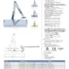 Zoo Hardware Size 2-4 Template Selectable Closer - Silver - Complete with Semi Radius Cover & Flat Arm ZDC0024S-SE