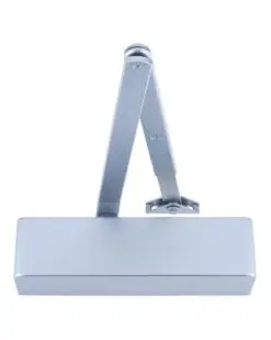 Zoo Hardware ZDC0024A-SN Overhead Door Closer, Power Adjustable Size 2-4 + Matching Finish