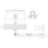 Budget OVERHEAD DOOR CLOSER - ZDC003-SE