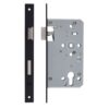 Zoo Hardware ZDL7260ESC-PCB DIN Escape Sashlock- 72mm c/c 1 Pc Forend Square Powder Coated Black