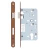 Zoo Hardware Mortice Escape Sashlock - 72mm Centres, 60mm Backset - Radius Forend, Satin Bronze ZDL7260ESC-R-PVDBZ