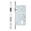 Zoo Hardware ZDL7260ESCR-PVDSB DIN Escape Sashlock- 72mm c/c 1 Pc Forend Radius PVD Satin Brass