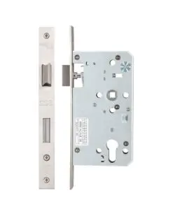 Zoo Hardware ZDL7260ESC-PVDBZ DIN Escape Sashlock- 72mm c/c 1 Pc Forend Square PVD Satin Bronze