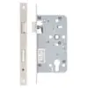 Zoo Hardware Mortice Escape Sashlock - 72mm Centres, 60mm Backset - Square Forend, Satin Stainless Steel ZDL7260ESC-S-SSS