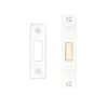 Zoo Hardware FB2 London Fire Brigade Lock Square Forend and Strike, c/w Escutcheons CE/UKCA/CERTIFIRE Satin Stainless Steel
