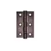 Zoo Hardware Door Hinges Stainless Steel Ball Bearing Grade 7 Certifire UKCA/CE 76mm Etna Bronze