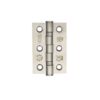 Zoo Hardware Door Hinges Stainless Steel Ball Bearing Grade 7 Certifire UKCA/CE 76mm Polished Stainless Steel