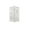 Zoo Hardware ZHSS232 Grade 7 Fire Door Hinge 76x50x2mm Satin Stainless Steel