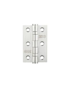 Zoo Hardware ZHSS232 Grade 7 Fire Door Hinge 76x50x2mm Satin Stainless Steel