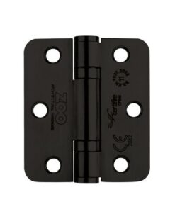 Zoo Hardware ZHSS7667S-MB Grade 11 Hinges - Ball Bearing 76mm x 67mm x 2.5mm Square Corner - Powder Coated Black