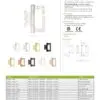 Zoo Hardware Flush / Interleaf Hinge Pair - CE/UKCA - Grade 11 - Matt Black ZHSSFH-243S-MB
