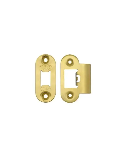 Zoo Hardware ZLAP01-PVDSB Spare Sq.Acc Pk for Heavy Duty Tubular Latch - PVD Satin Brass