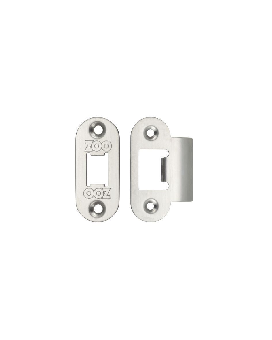 Zoo Hardware ZLAP01R-PCW Spare Radius Acc Pk for Heavy Duty Tubular Latch - Powder Coated White