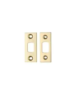 Zoo Hardware ZLAP02-PVDSB Spare Sq.Acc Pk for Heavy Duty Tubular Deadbolts - PVD Satin Brass