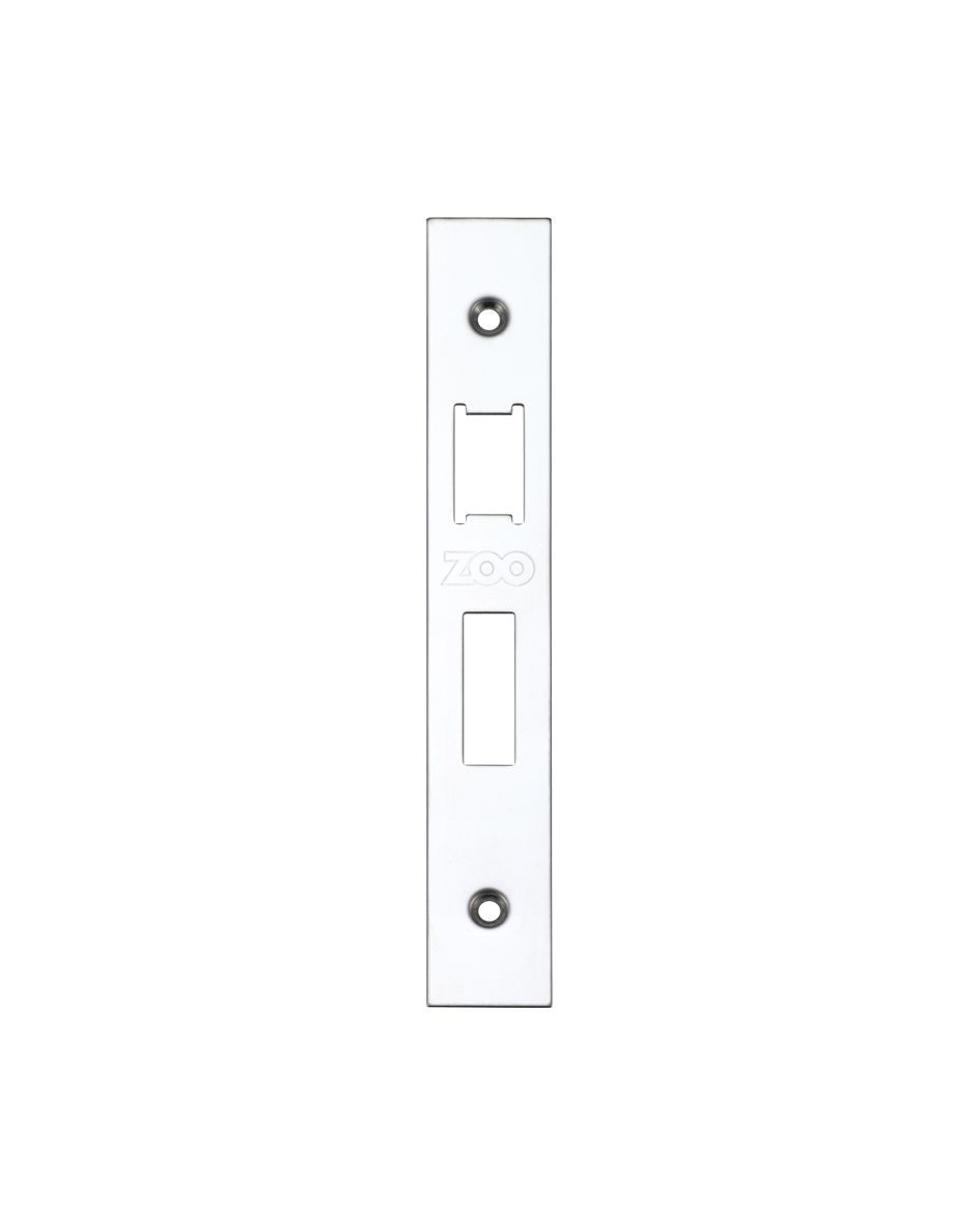 Zoo Hardware ZLAP10-PVDSB Spare Sq.Acc Pk for UK Sashlock - Contains Forend, Strike & Screws - PVD Satin Brass