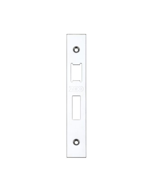 Zoo Hardware ZLAP10-PCW Spare Sq.Acc Pk for UK Sashlock - Contains Forend, Strike & Screws - Powder Coated White