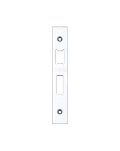 Zoo Hardware ZLAP10-PCB Spare Sq. Acc Pk for UK Sashlock - Contains Forend, Strike & Screws - Powder Coated Black