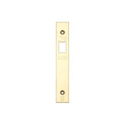 Zoo Hardware ZLAP12-TRG Spare Sq. Acc Pk for UK Upright Latch - Contains Forend, Strike & Screws - Tuscan Rose Gold