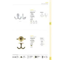 Zoo Hardware ZAB87FB Under Counter Hook Florentine Bronze