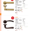 Zoo Hardware ZPZ030-FSB Milan Door Handle - Screw On Rose Pvd Satin Brass