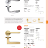 Zoo Hardware ZPZ070-ETB Venice Door Handle - Screw On Rose Pvd Bronze