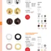 Zoo Hardware ZPZ004-FSB Turn and Release with Escutcheon (50mm Dia.) Pvd Satin Brass