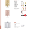 Zoo Hardware Door Hinges Stainless Steel Ball Bearing Grade 7 Certifire UKCA/CE 76mm PVD Polished Brass