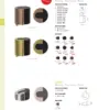 Zoo Hardware ZAS86-PCB Door Stop Floor Mounted - Round - Powder Coated Matt Black