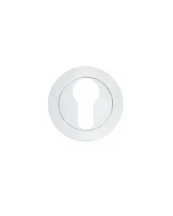 Zoo Hardware ZPA001-CP Escutcheon Euro Profile (50mm Dia.) Polished Chrome