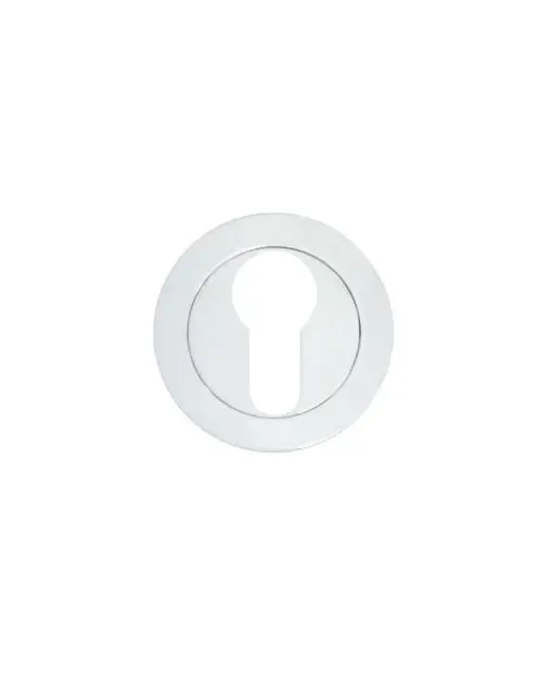 Zoo Hardware ZPA001-CP Escutcheon Euro Profile (50mm Dia.) Polished Chrome