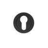 Zoo Hardware ZPA001-MB Escutcheon Euro Profile (50mm Dia.) Black
