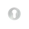 Zoo Hardware ZPA001-SC Escutcheon Euro Profile (50mm Dia.) Satin Chrome