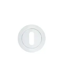 Zoo Hardware ZPA002-CP Escutcheon Standard Profile (50mm Dia.) Polished Chrome