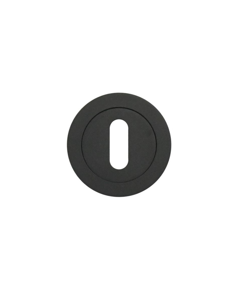 Zoo Hardware ZPA002-MB Escutcheon Standard Profile (50mm Dia.) Black