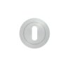 Zoo Hardware ZPA002-SC Escutcheon Standard Profile (50mm Dia.) Satin Chrome