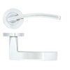Zoo Hardware ZPA030-CP Toledo Door Handle on Rose Polished Chrome