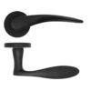 Zoo Hardware ZPA070-MB Merida Door Handle on Rose