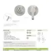 Zoo Hardware Disabled Turn and HEX Release with Indicator on 52mm rose- Screw On Cover - 5mm spindle - Grade 304 ZPS006ISS-HEX