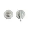 Zoo Hardware Disabled Turn and HEX Release with Indicator on 52mm rose- Screw On Cover - 5mm spindle - Grade 304 ZPS006ISS-HEX