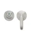Zoo Hardware Disabled RTD Turn and HEX Release with Indicator on 52mm rose- Screw On Cover - 5mm spindle - Grade 304 ZPS007ISS-HEX