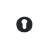 Zoo Hardware ZPZ001-OMB Escutcheon Euro-Profile (50mm Dia.) Matt Black