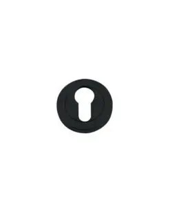 Zoo Hardware ZPZ001-OMB Escutcheon Euro-Profile (50mm Dia.) Matt Black