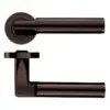 Zoo Hardware ZPZ030-ETB Milan Door Handle - Screw On Rose Pvd Bronze