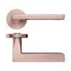 Zoo Hardware ZPZ070-TRG Venice Door Handle - Screw On Rose Rose Gold