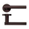 Zoo Hardware ZPZ090-ETB Lucca Door Handle - Screw On rose Pvd Bronze