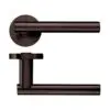 Zoo Hardware ZPZ090-ETB Lucca Door Handle - Screw On rose Pvd Bronze