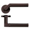 Zoo Hardware ZPZ120-ETB Venus Door Handle on round rose Pvd Bronze